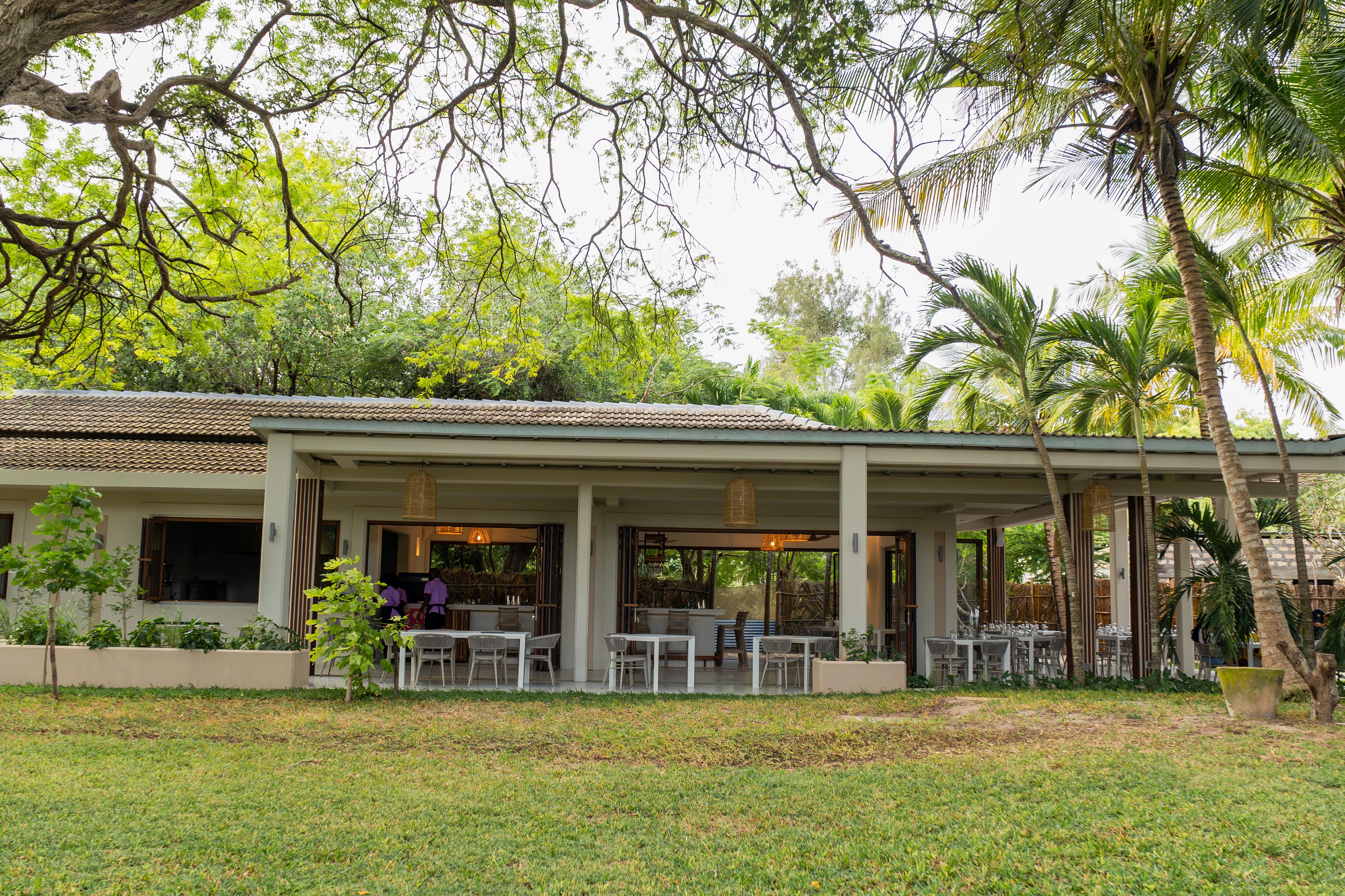 Beachside ambience at Tribal Kilifi Beach